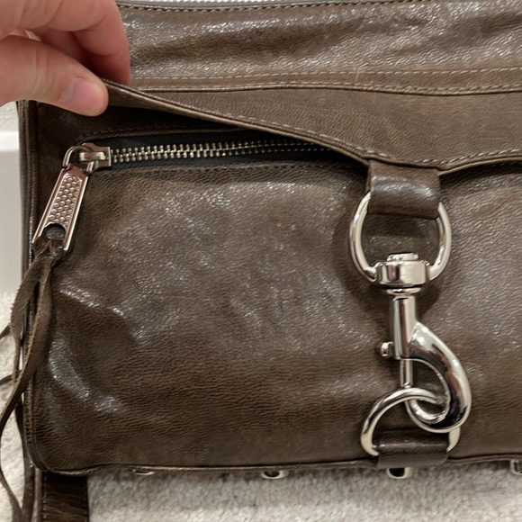 Rebecca Minkoff Mac Daddy Crossbody Bag, Gray Taupe - Picture 7 of 12